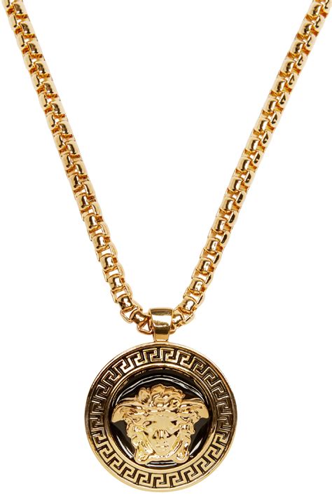 versace chain logo|Versace chain medusa.